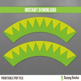 Muppets Birthday Cupcake Wrappers